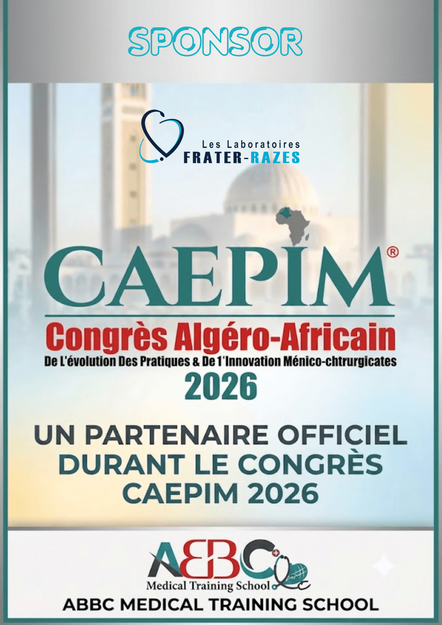 Affiche CNEP — Partenaire Gold & Argent