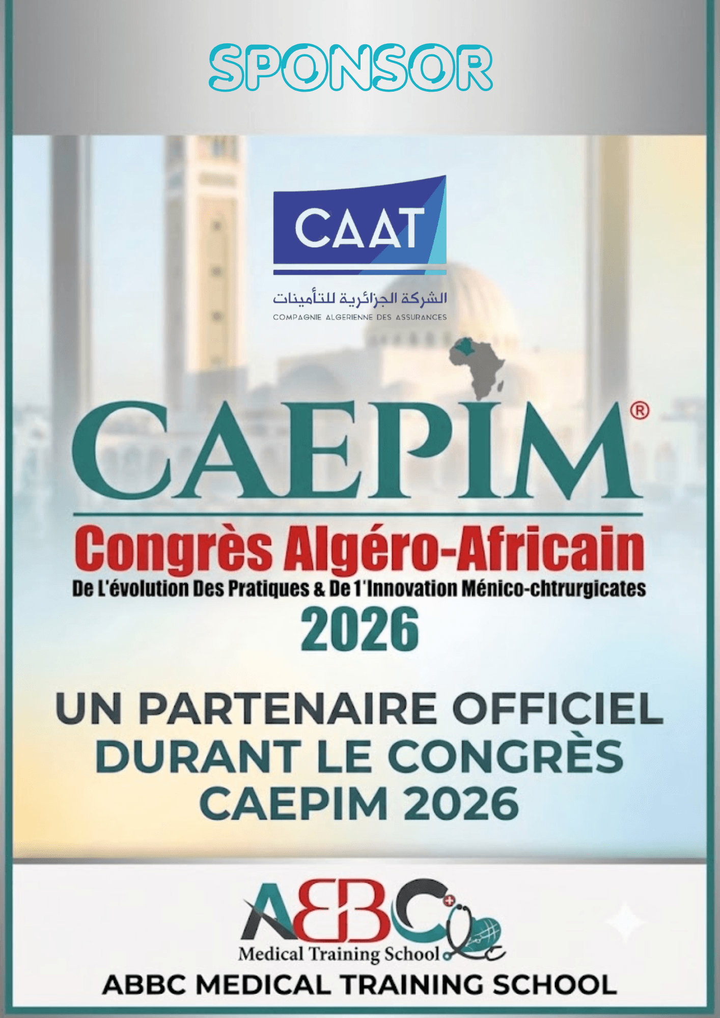 Affiche CNEP — Partenaire Gold & Argent