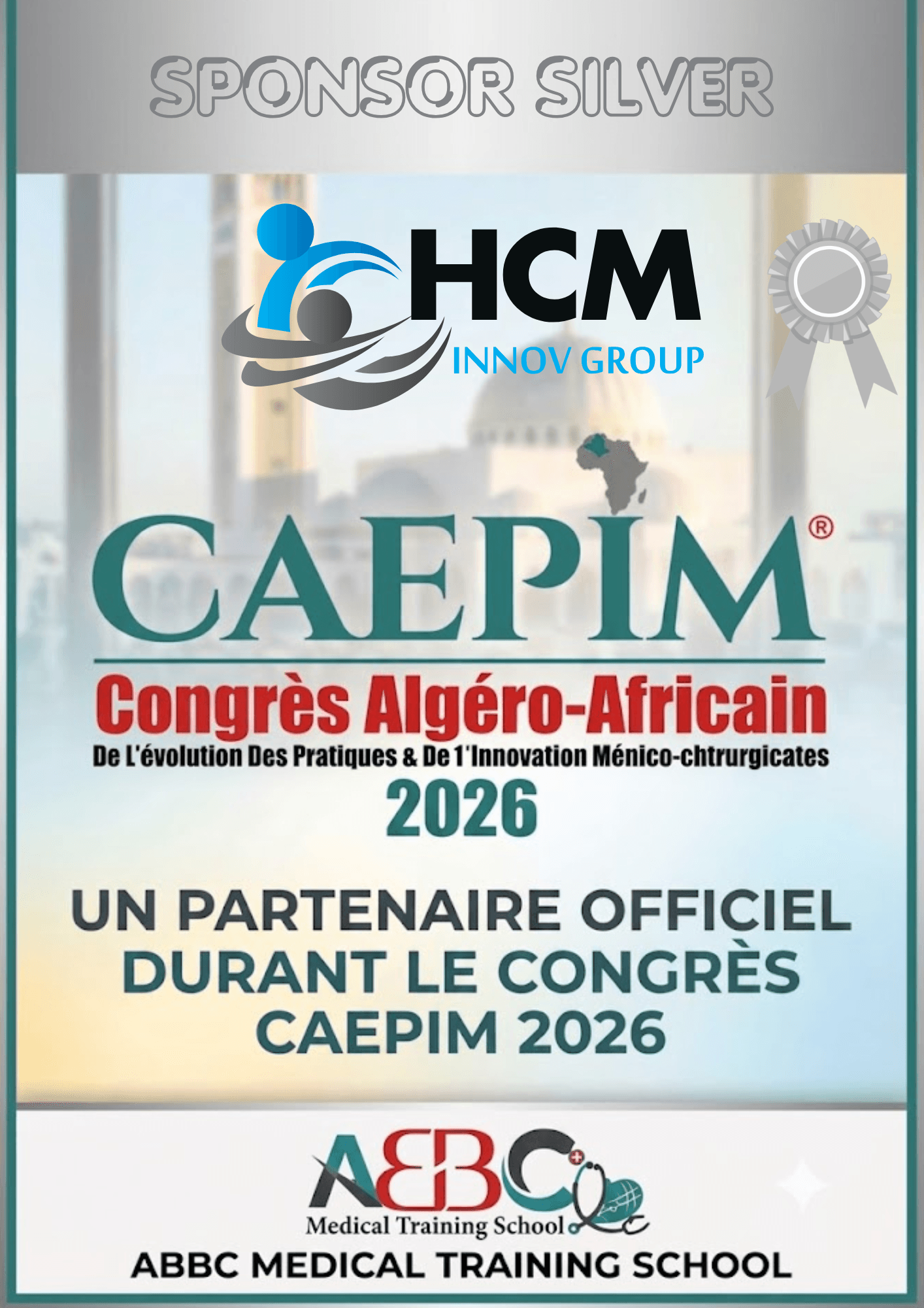 Affiche HCM — Partenaire Gold & Argent