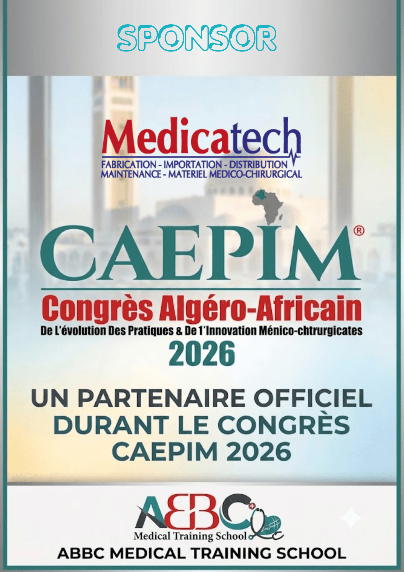 Affiche HCM — Partenaire Gold & Argent