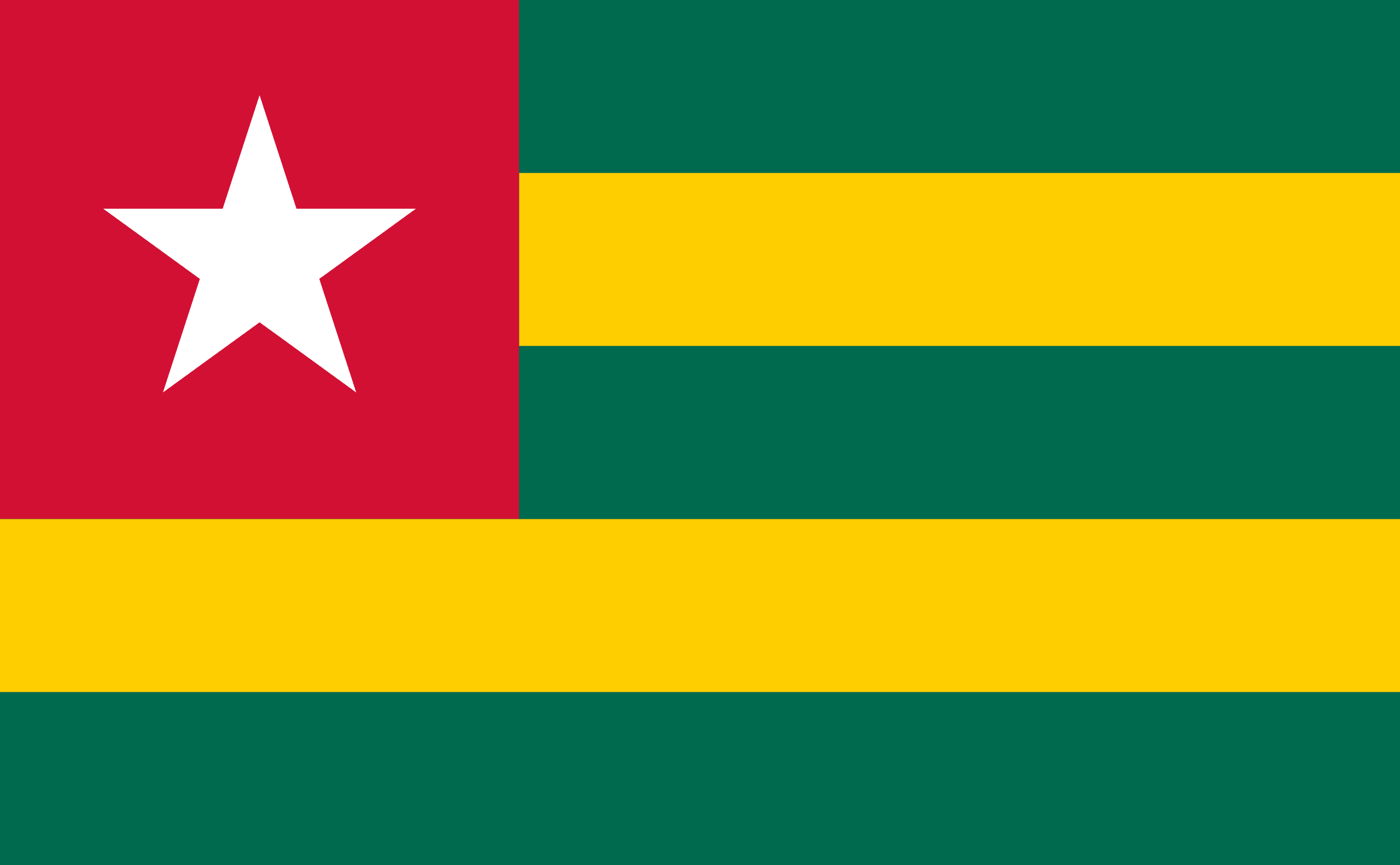Drapeau de Togo